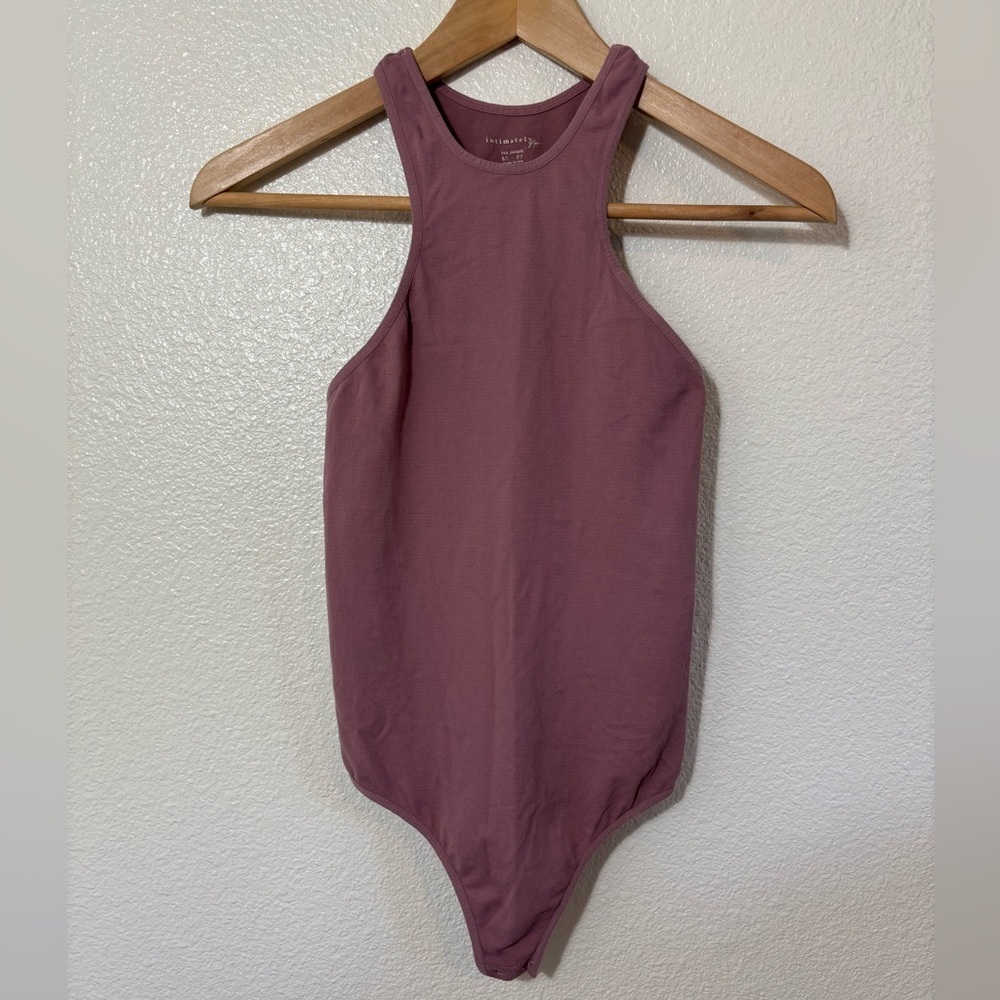 Intimately Free People Down To Earth Bodysuit Size XS/S Dusty Rose | boho |